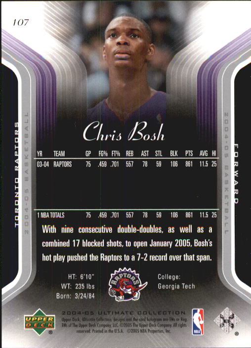 Baloncesto 2004/2005 Ultimate Collection (cubierta superior) - Imagen 119 de 159