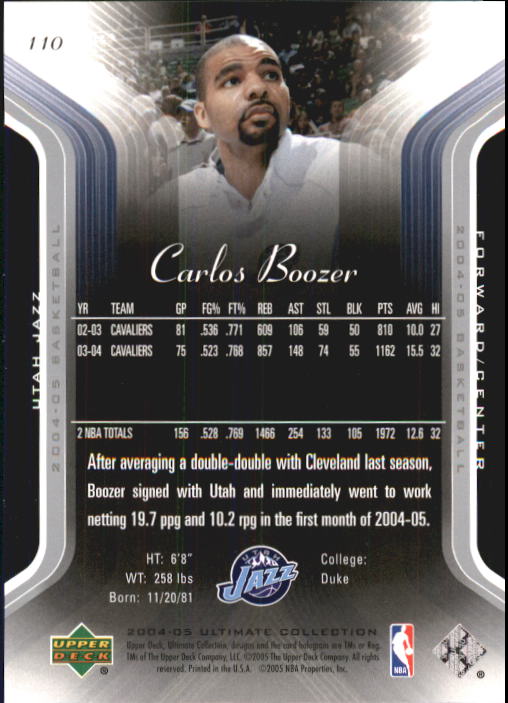 Baloncesto 2004/2005 Ultimate Collection (cubierta superior) - Imagen 121 de 159