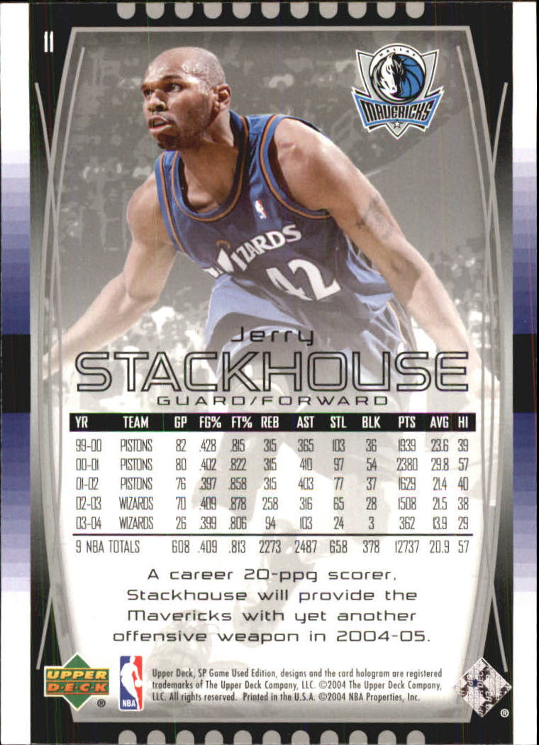 2004/2005 SP Game Used (Upper Deck) Basketball - Picture 21 of 290