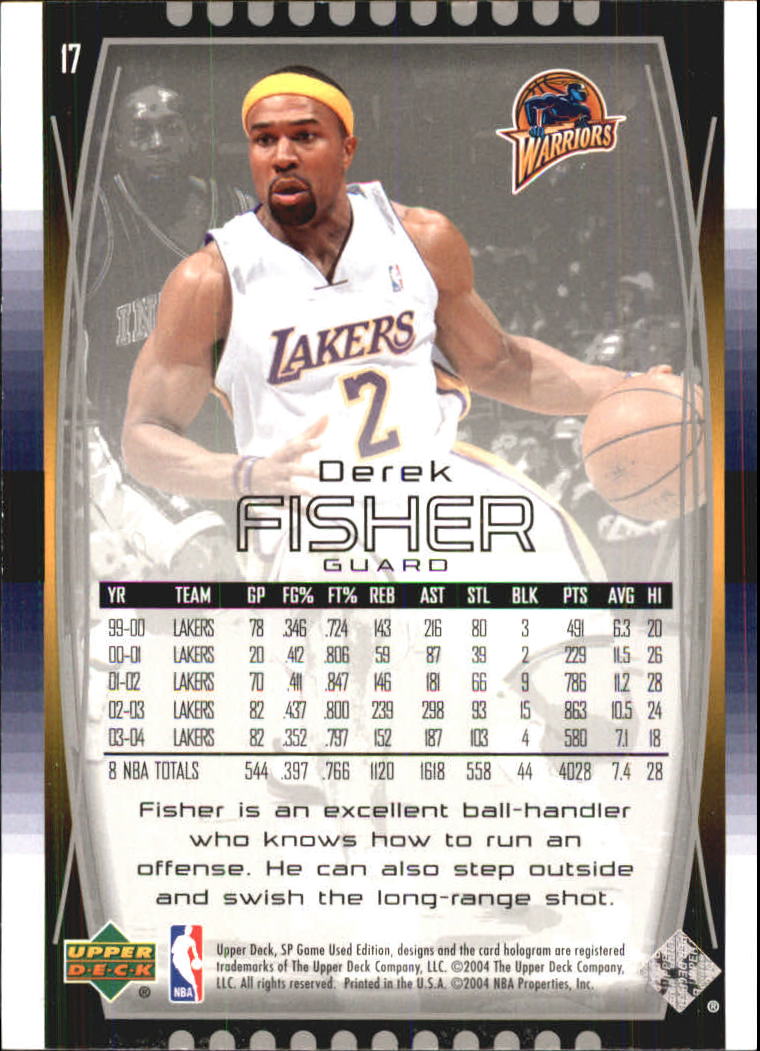 2004/2005 SP Game Used (Upper Deck) Basketball - Picture 33 of 290