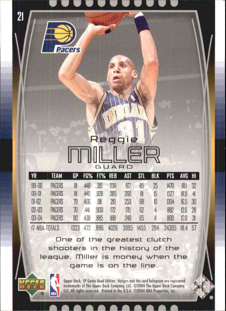 2004/2005 SP Game Used (Upper Deck) Basketball - Picture 41 of 290
