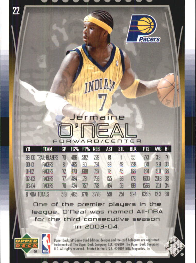 2004/2005 SP Game Used (Upper Deck) Basketball - Picture 43 of 290