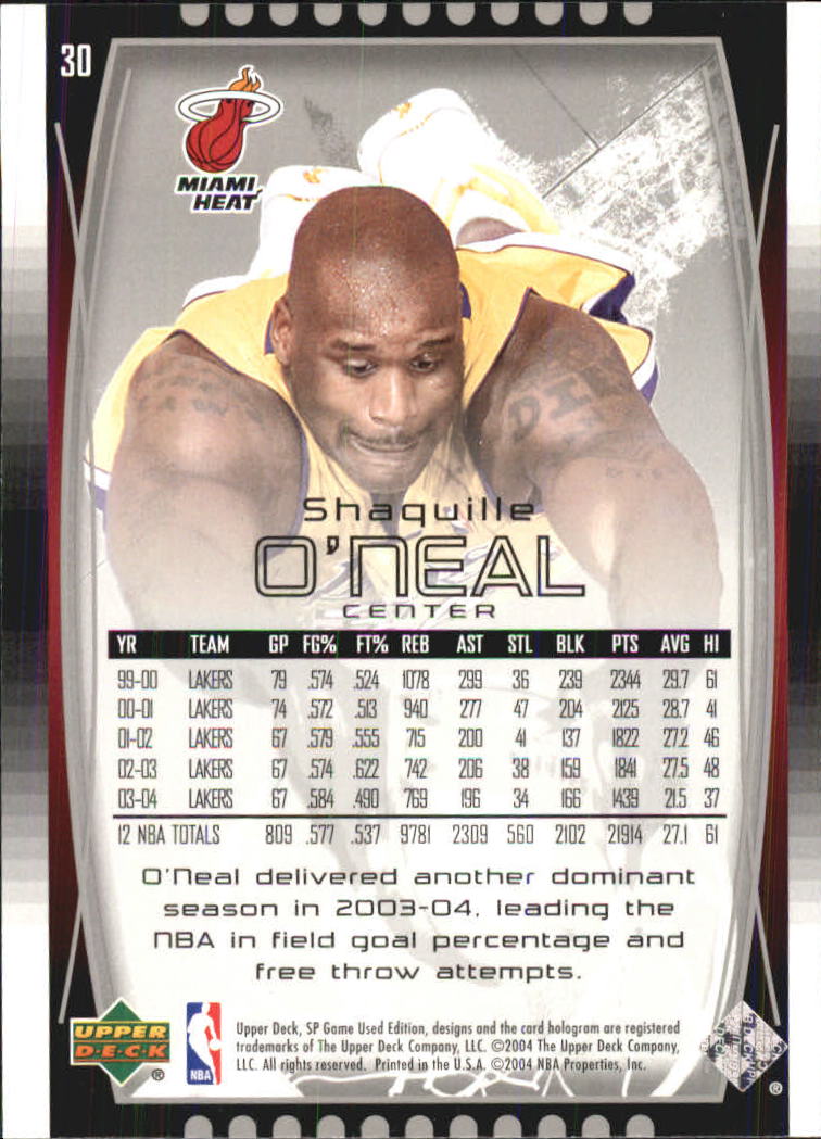 2004/2005 SP Game Used (Upper Deck) Basketball - Picture 59 of 290