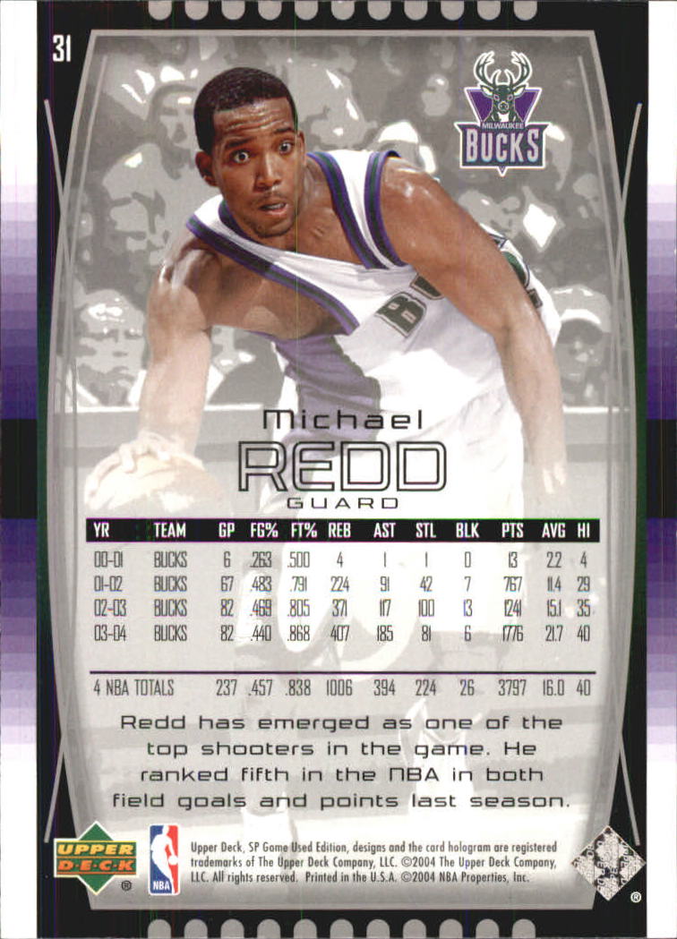 2004/2005 SP Game Used (Upper Deck) Basketball - Picture 61 of 290