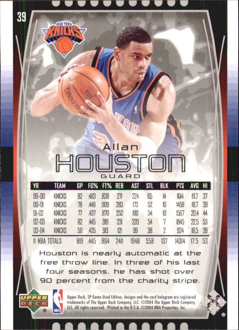 2004/2005 SP Game Used (Upper Deck) Basketball - Picture 77 of 290