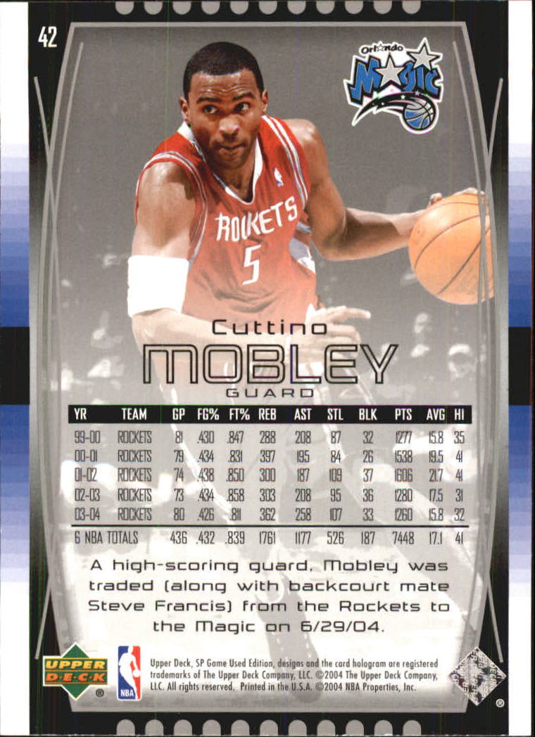 2004/2005 SP Game Used (Upper Deck) Basketball - Picture 83 of 290