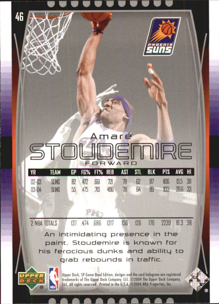2004/2005 SP Game Used (Upper Deck) Basketball - Picture 91 of 290