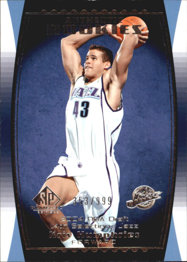 2004/2005 SP Game Used (Upper Deck) Basketball - Picture 161 of 290