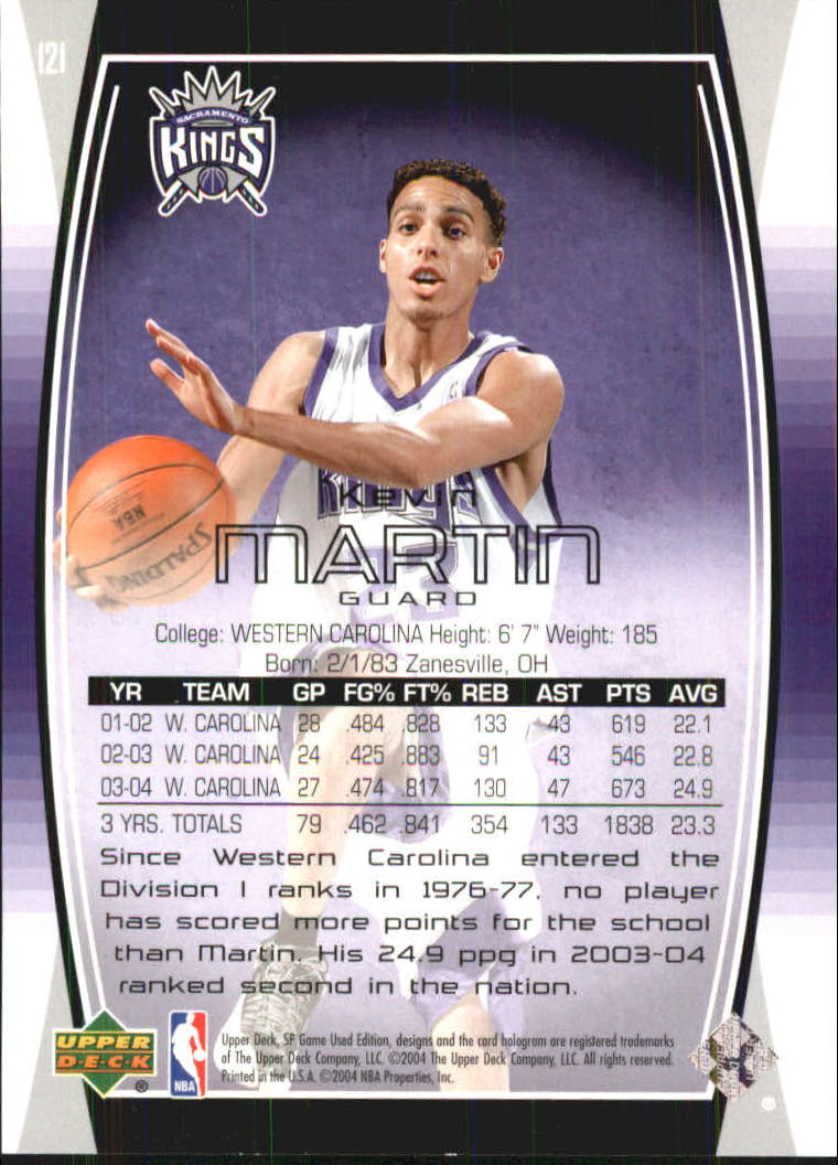 2004/2005 SP Game Used (Upper Deck) Basketball - Picture 178 of 290