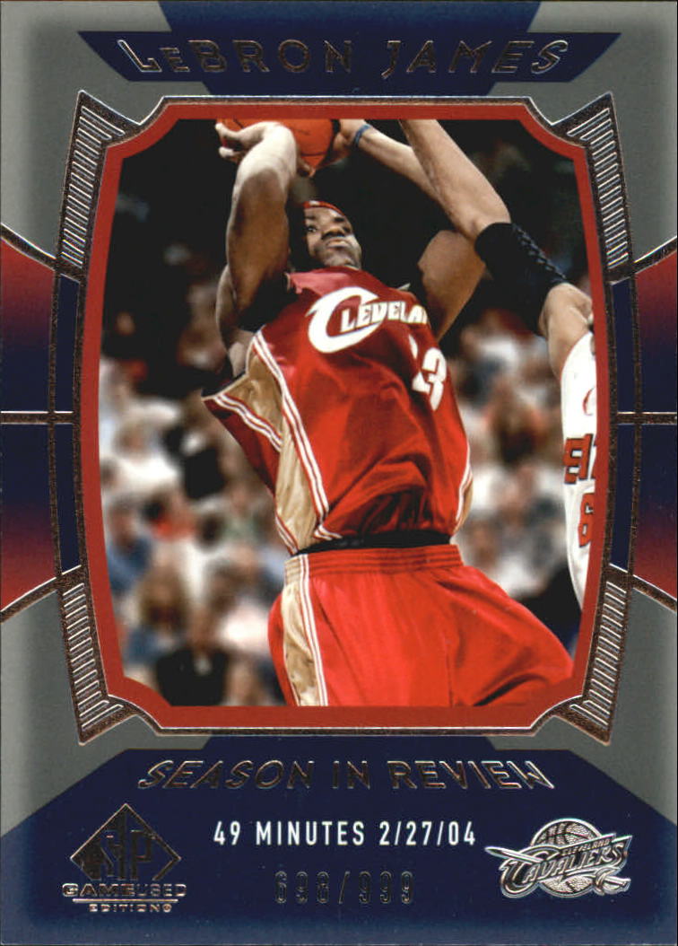 2004/2005 SP Game Used (Upper Deck) Basketball - Picture 238 of 290