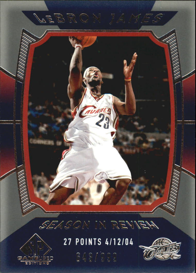 2004/2005 SP Game Used (Upper Deck) Basketball - Picture 242 of 290