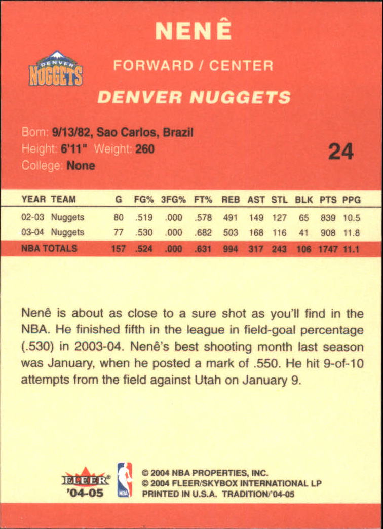 2004/2005 Tradition (Fleer) Basketball Part 1 Red Main Set Cards #1 to #268 - Picture 49 of 496