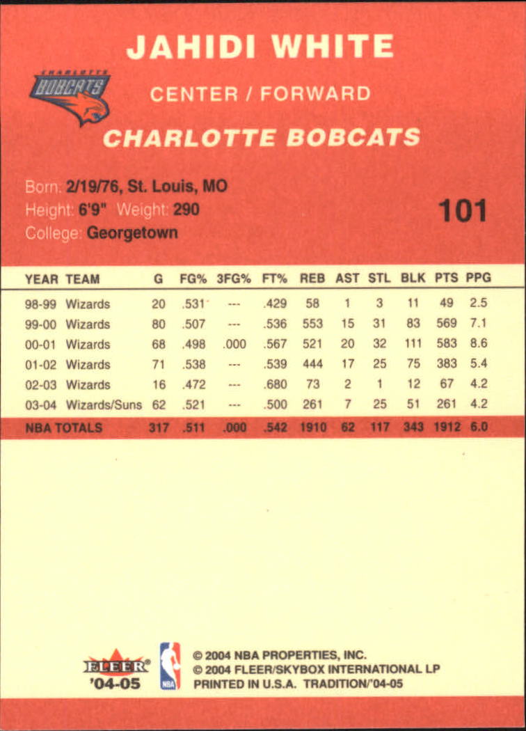 2004/2005 Tradition (Fleer) Basketball Part 1 Red Main Set Cards #1 to #268 - Picture 197 of 496