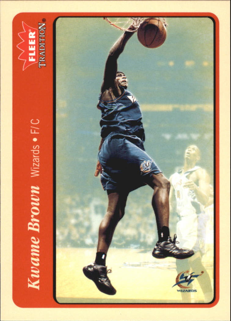 2004/2005 Tradition (Fleer) Basketball Part 1 Red Main Set Cards #1 to #268 - Picture 204 of 496