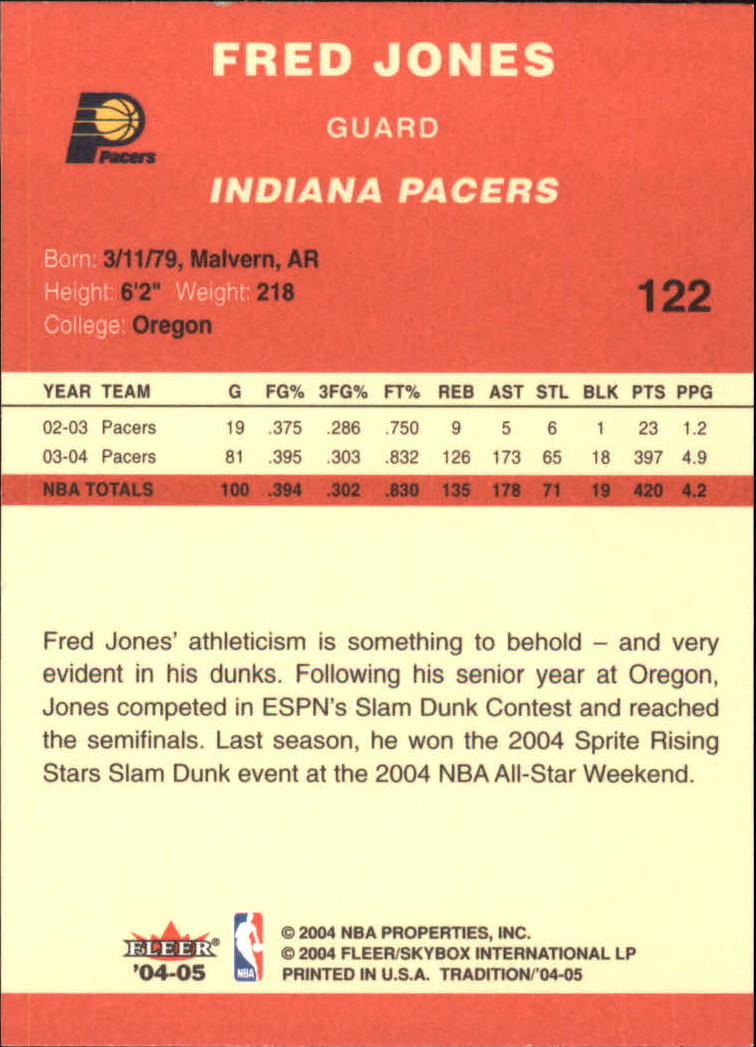 2004/2005 Tradition (Fleer) Basketball Part 1 Red Main Set Cards #1 to #268 - Picture 239 of 496
