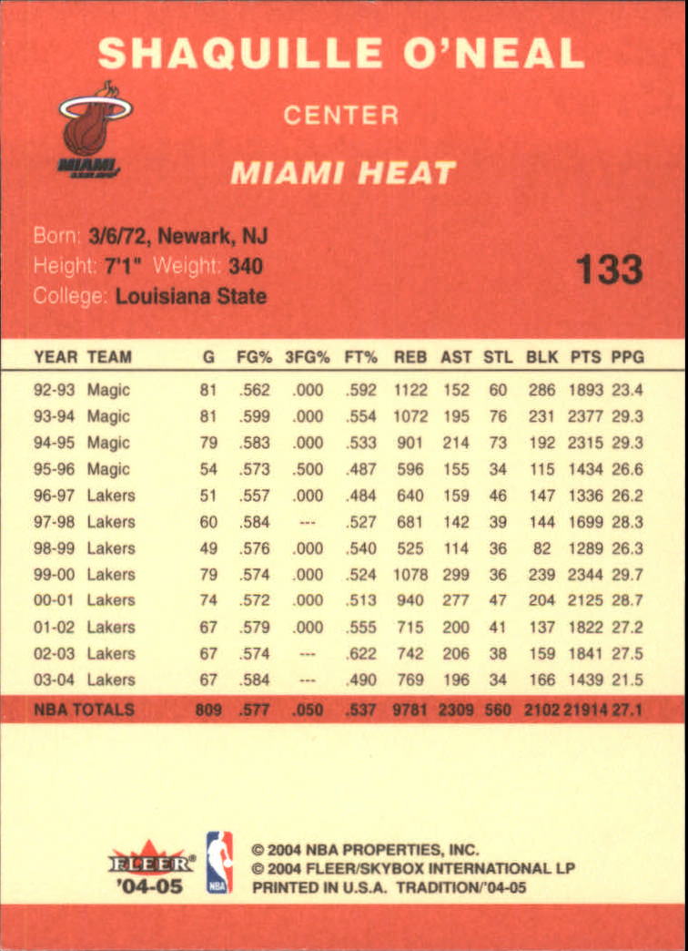 2004/2005 Tradition (Fleer) Basketball Part 1 Red Main Set Cards #1 to #268 - Picture 261 of 496