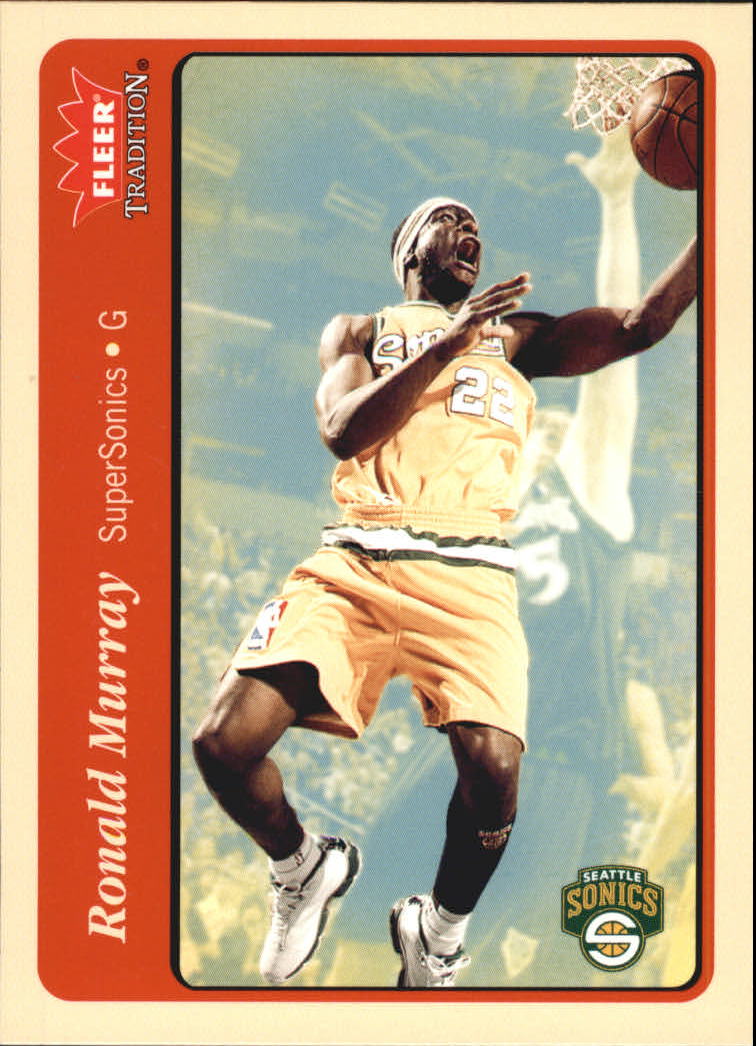2004/2005 Tradition (Fleer) Basketball Part 1 Red Main Set Cards #1 to #268 - Picture 268 of 496