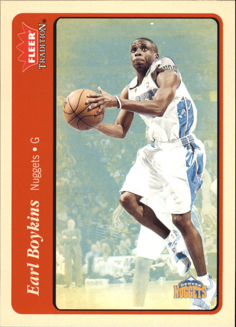 2004/2005 Tradition (Fleer) Basketball Part 1 Red Main Set Cards #1 to #268 - Picture 276 of 496
