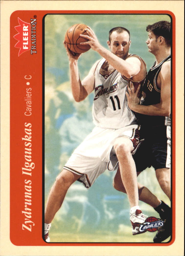 2004/2005 Tradition (Fleer) Basketball Part 1 Red Main Set Cards #1 to #268 - Picture 402 of 496