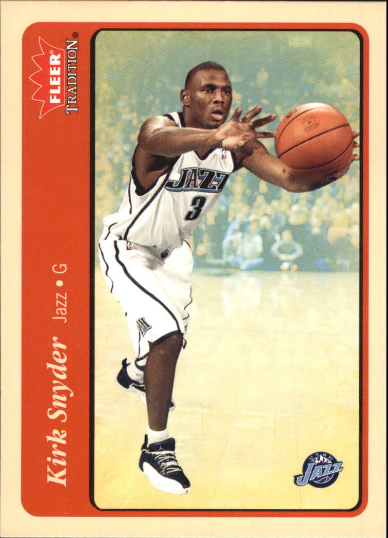 2004/2005 Tradition (Fleer) Basketball Part 1 Red Main Set Cards #1 to #268 - Picture 460 of 496