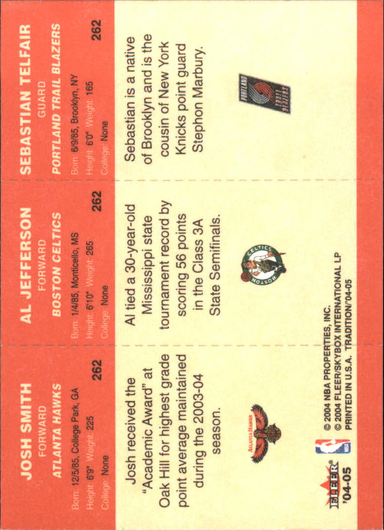 2004/2005 Tradition (Fleer) Basketball Part 1 Red Main Set Cards #1 to #268 - Picture 494 of 496