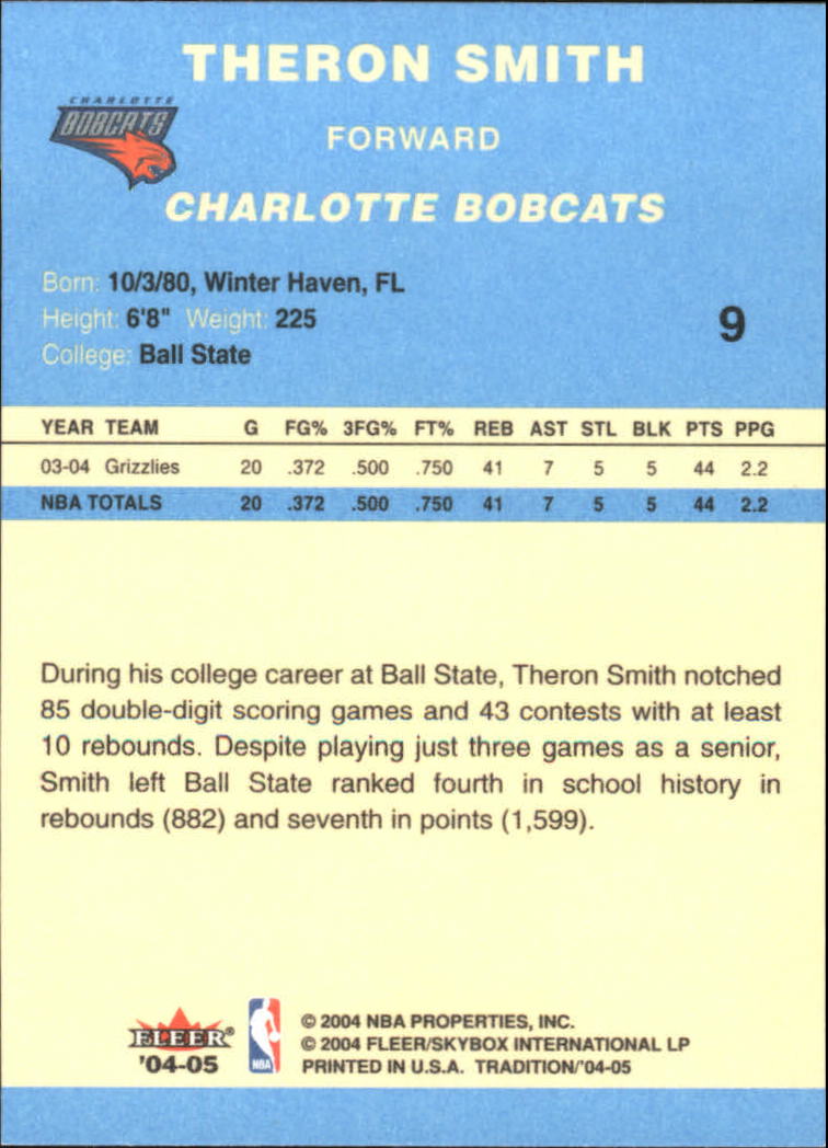 2004/2005 Tradition (Fleer) Basketball Part 2 Parallel Blue Cards #1 to #249 - Picture 13 of 357