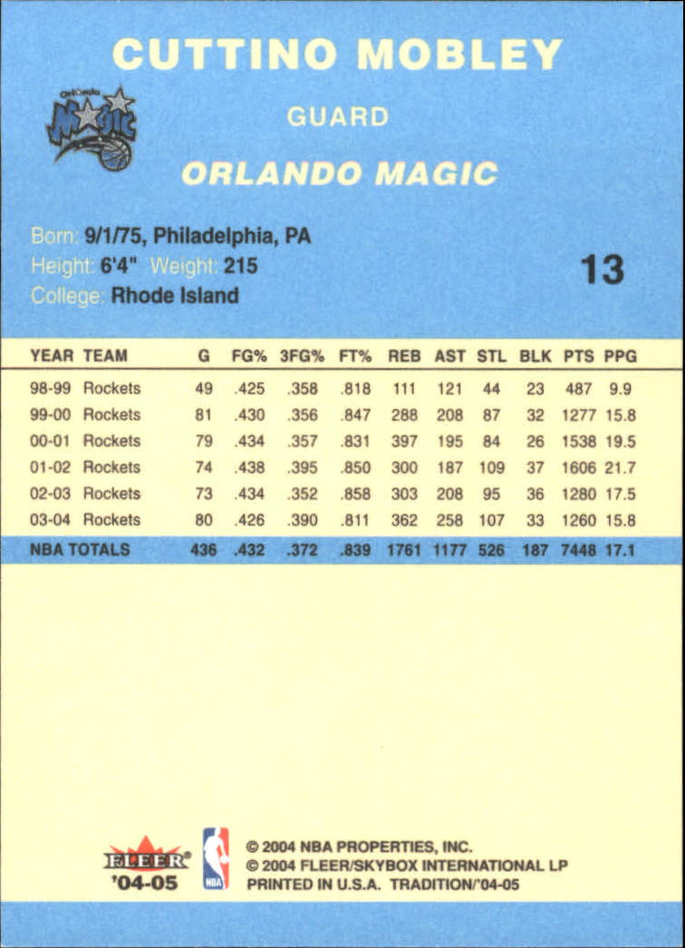 2004/2005 Tradition (Fleer) Basketball Part 2 Parallel Blue Cards #1 to #249 - Picture 21 of 357