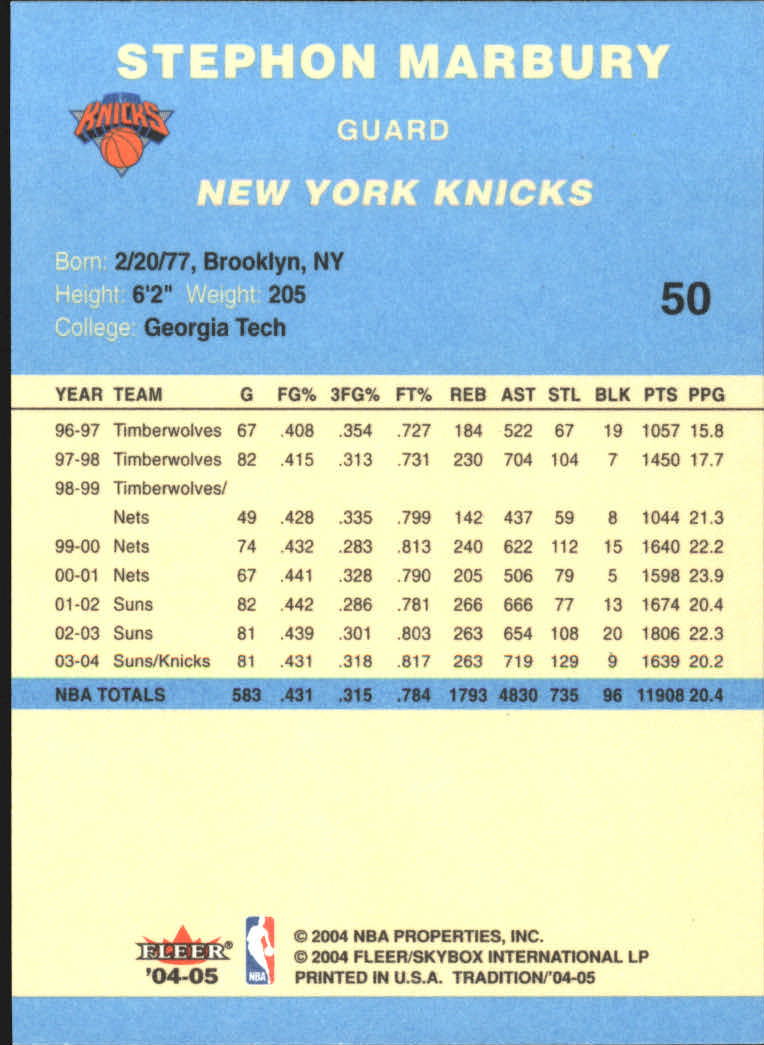 2004/2005 Tradition (Fleer) Basketball Part 2 Parallel Blue Cards #1 to #249 - Picture 79 of 357