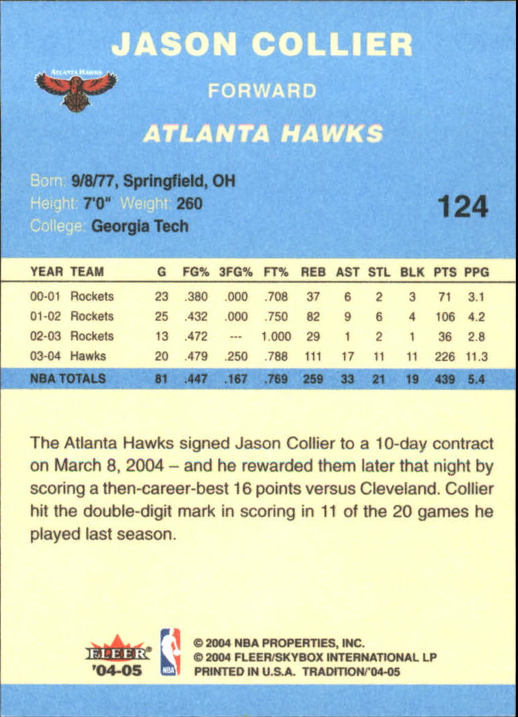 2004/2005 Tradition (Fleer) Basketball Part 2 Parallel Blue Cards #1 to #249 - Picture 187 of 357