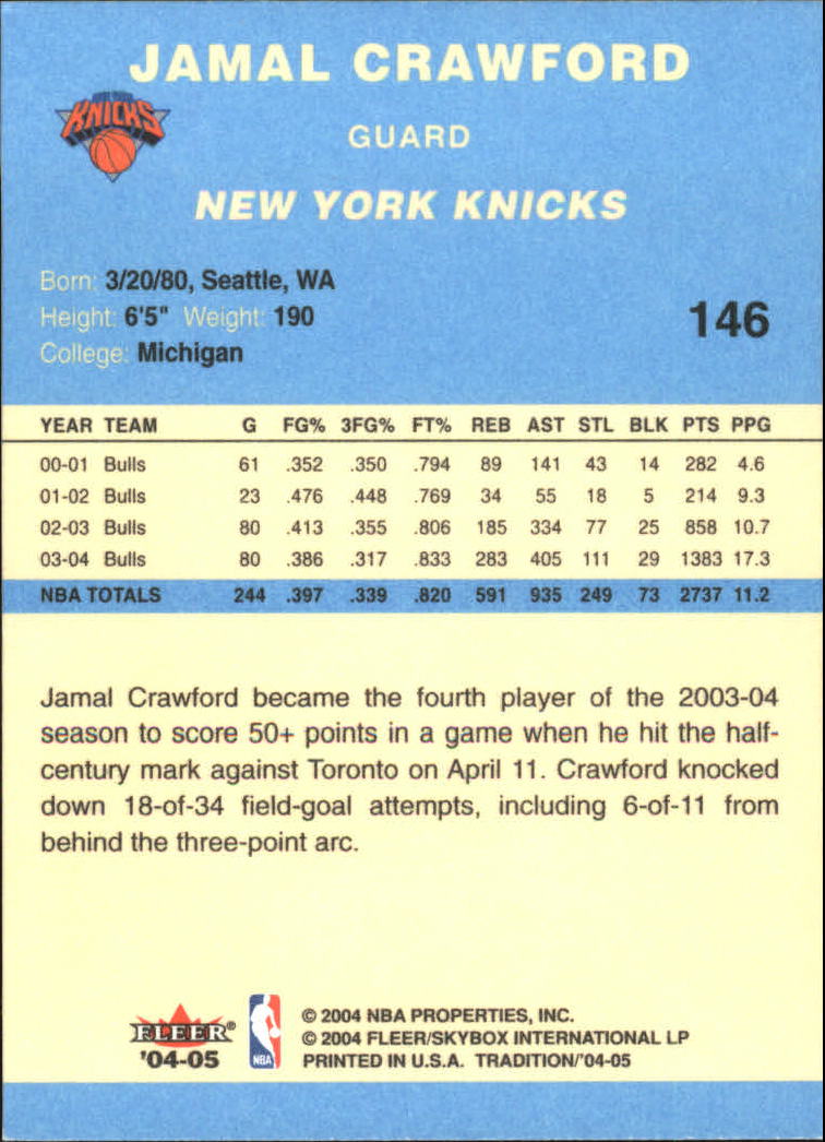 2004/2005 Tradition (Fleer) Basketball Part 2 Parallel Blue Cards #1 to #249 - Picture 219 of 357
