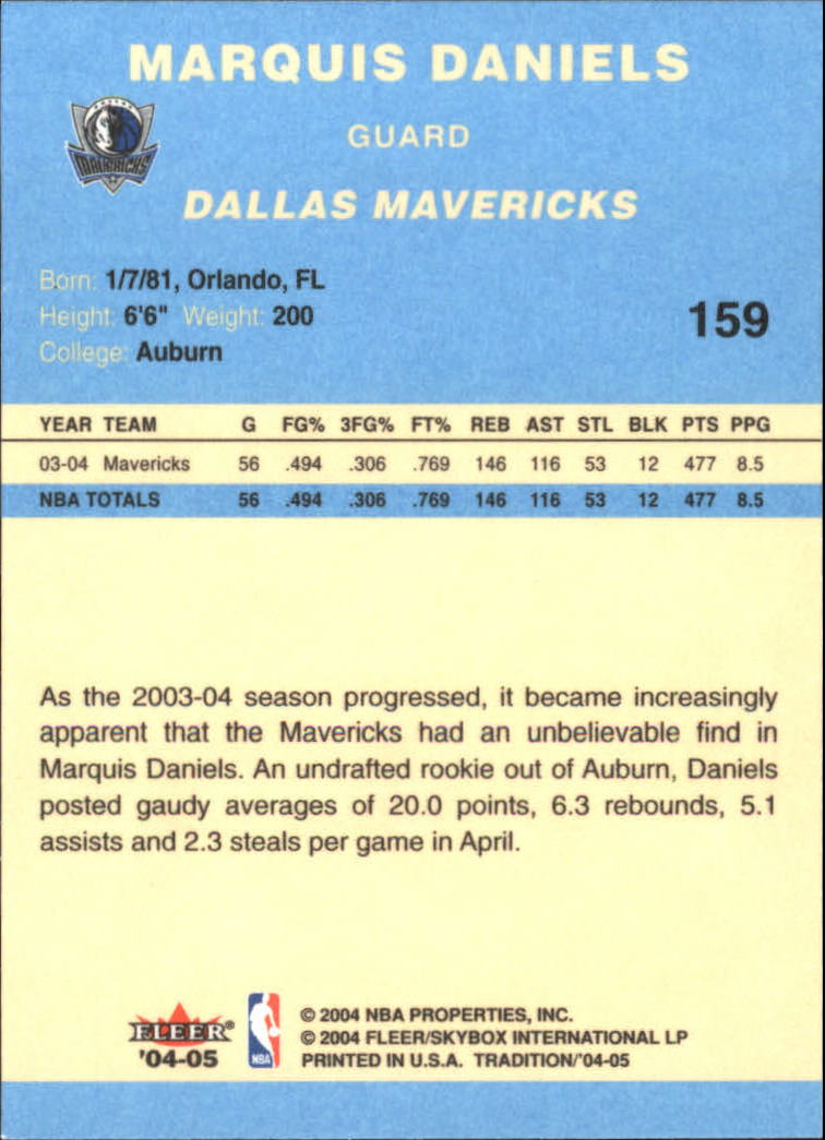 2004/2005 Tradition (Fleer) Basketball Part 2 Parallel Blue Cards #1 to #249 - Picture 237 of 357