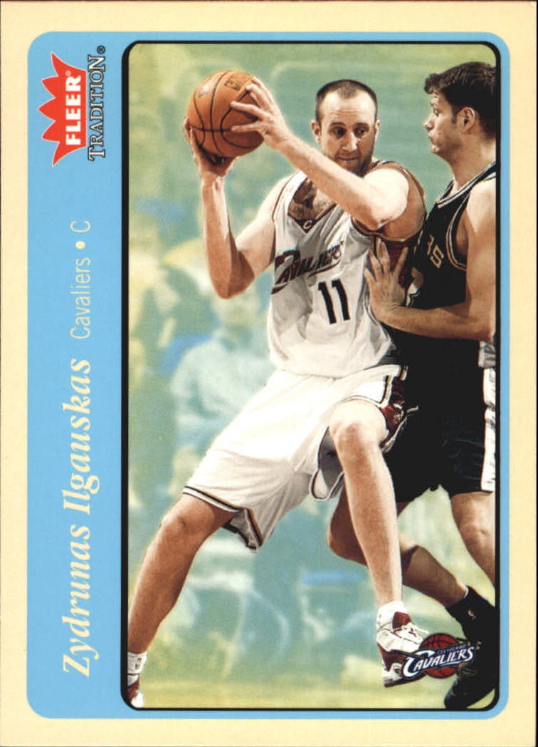 2004/2005 Tradition (Fleer) Basketball Part 2 Parallel Blue Cards #1 to #249 - Picture 308 of 357
