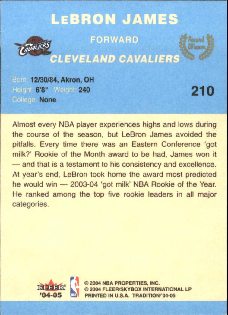 2004/2005 Tradition (Fleer) Basketball Part 2 Parallel Blue Cards #1 to #249 - Picture 317 of 357