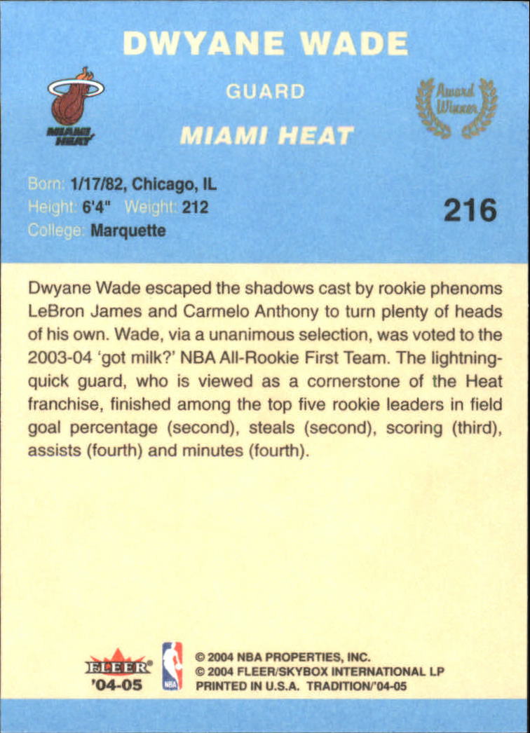 2004/2005 Tradition (Fleer) Basketball Part 2 Parallel Blue Cards #1 to #249 - Picture 327 of 357