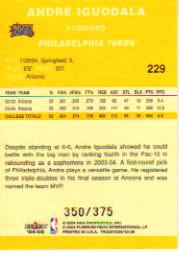 2004/2005 Tradition (Fleer) Basketball Part 4 Crystal and Draft Day Rookies - Picture 17 of 35