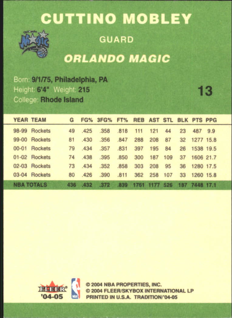2004/2005 Tradition (Fleer) Basketball Part 3 Parallel Green Cards #3 to #265 - Picture 15 of 241