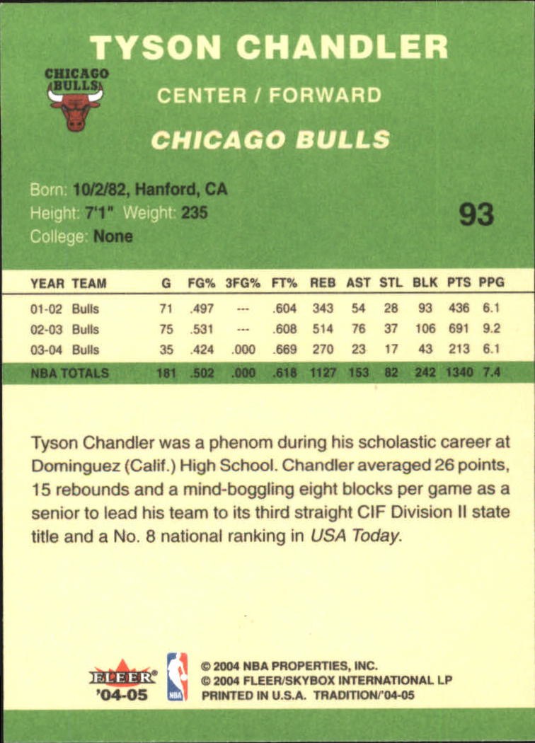 2004/2005 Tradition (Fleer) Basketball Part 3 Parallel Green Cards #3 to #265 - Picture 91 of 241