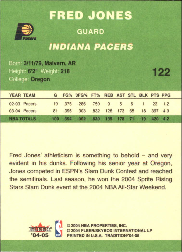 2004/2005 Tradition (Fleer) Basketball Part 3 Parallel Green Cards #3 to #265 - Picture 113 of 241