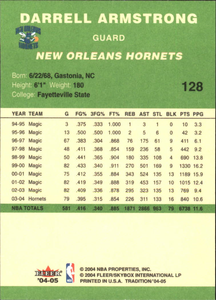 2004/2005 Tradition (Fleer) Basketball Part 3 Parallel Green Cards #3 to #265 - Picture 123 of 241
