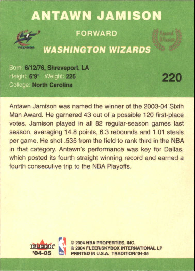 2004/2005 Tradition (Fleer) Basketball Part 3 Parallel Green Cards #3 to #265 - Picture 231 of 241