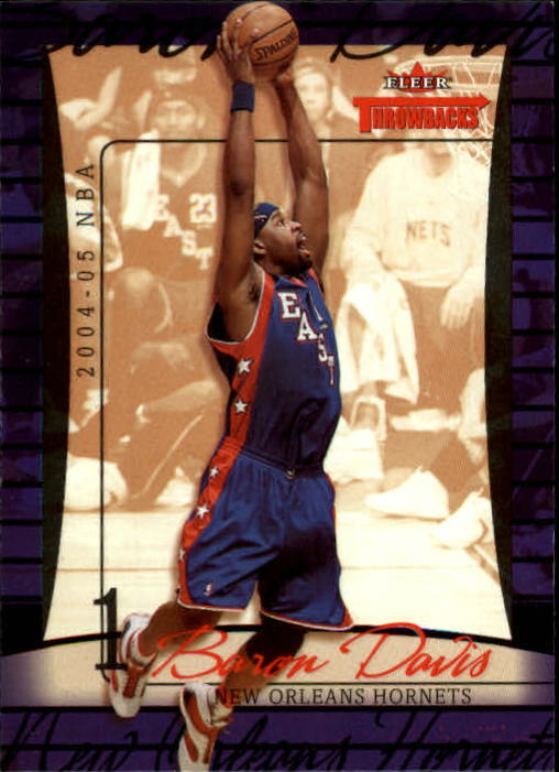 2004/2005 Throwbacks (Fleer) Basketball Part 1 Main Set Cards #1 to #65 - Picture 2 of 129