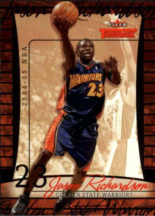 2004/2005 Throwbacks (Fleer) Basketball Part 1 Main Set Cards #1 to #65 - Picture 12 of 129
