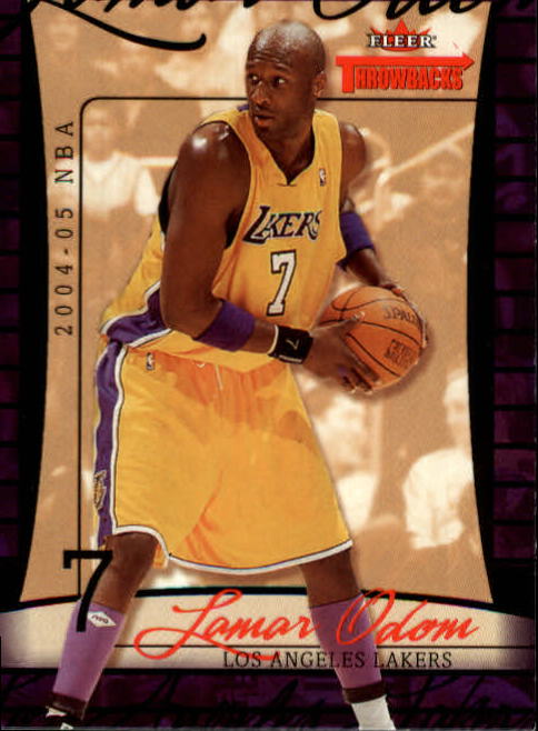 2004/2005 Throwbacks (Fleer) Basketball Part 1 Main Set Cards #1 to #65 - Picture 14 of 129