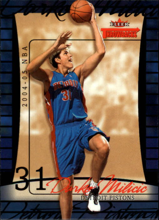 2004/2005 Throwbacks (Fleer) Basketball Part 1 Main Set Cards #1 to #65 - Picture 28 of 129