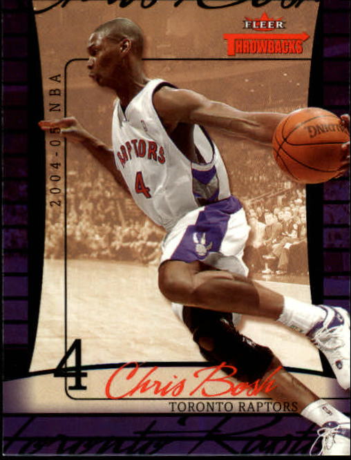 2004/2005 Throwbacks (Fleer) Basketball Part 1 Main Set Cards #1 to #65 - Picture 38 of 129