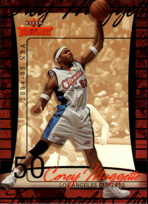 2004/2005 Throwbacks (Fleer) Basketball Part 1 Main Set Cards #1 to #65 - Picture 44 of 129