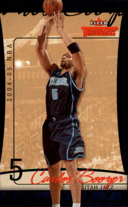 2004/2005 Throwbacks (Fleer) Basketball Part 1 Main Set Cards #1 to #65 - Picture 52 of 129