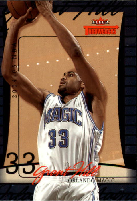 2004/2005 Throwbacks (Fleer) Basketball Part 1 Main Set Cards #1 to #65 - Picture 56 of 129