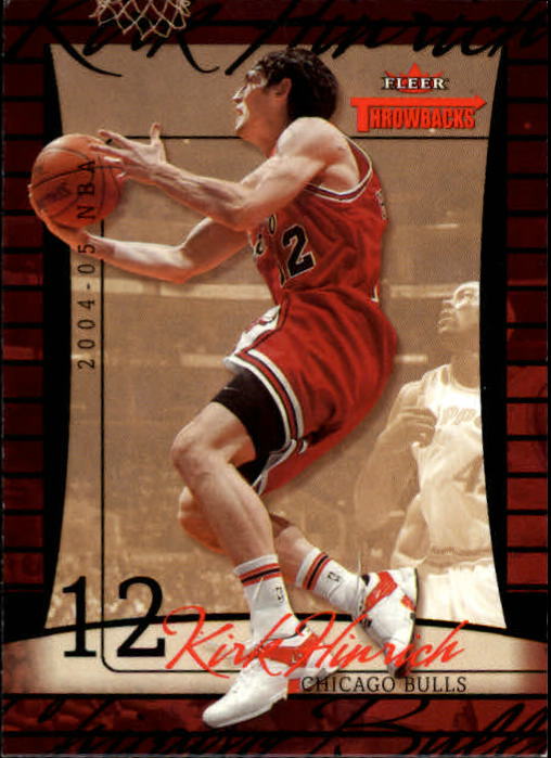 2004/2005 Throwbacks (Fleer) Basketball Part 1 Main Set Cards #1 to #65 - Picture 70 of 129