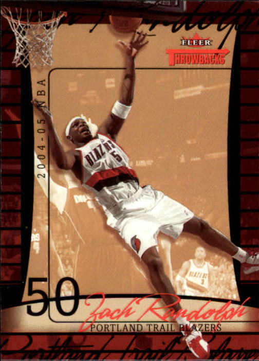 2004/2005 Throwbacks (Fleer) Basketball Part 1 Main Set Cards #1 to #65 - Picture 82 of 129